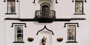 Bridal Couple Wedding Photos at Low Wood Bay Resort & Spa in Windermere, Lake District