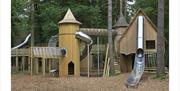 Lost Castle Adventure Playground at Lowther Castle & Gardens in Lowther, Lake District