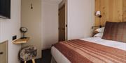 Double bedroom in The Lamb at Meadow Brow Estate in Grasmere, Lake District