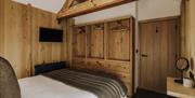 Double bedroom in The Lamb at Meadow Brow Estate in Grasmere, Lake District