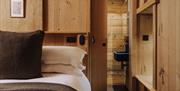 Double bedroom with ensuite bathroom in The Lion at Meadow Brow Estate in Grasmere, Lake District