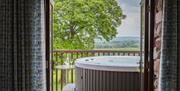 Hot Tubs at Monkhouse Hill Cottages near Caldbeck, Cumbria