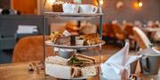 Afternoon Tea Spread at Crooklands Hotel in Milnthorpe, Cumbria