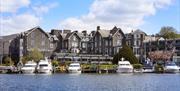 Exterior and Marina at Macdonald Old England Hotel & Spa in Bowness-on-Windermere, Lake District