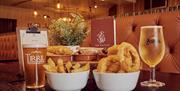 Food and beer from The Wilding Hotel in Brough, Cumbria