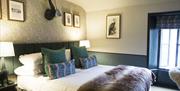 Cottage Bedroom at The Masons Arms in Cartmel Fell, Lake District