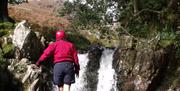 Ghyll Scrambling with Mere Mountains in the Lake District, Cumbria