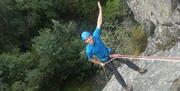 Abseiling with Mountain Journeys in the Lake District, Cumbria
