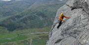 Rock Climbing with Mountain Journeys in the Lake District, Cumbria