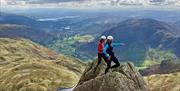 Rock Climbing with Mountain Journeys in the Lake District, Cumbria