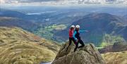 Scrambling on Family Adventure Days with Mountain Journeys in the Lake District, Cumbria