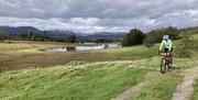 Visitor Gravel Biking with Mountain Journeys in the Lake District, Cumbria