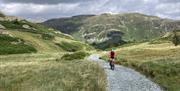 Visitor Gravel Biking with Mountain Journeys in the Lake District, Cumbria