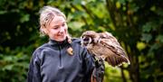 Owl from the Hawk & Owl Centre at Muncaster Castle & Gardens in Ravenglass, Cumbria