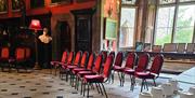 Conference Seating at Muncaster Castle & Gardens in Ravenglass, Cumbria