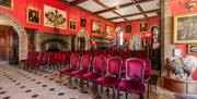 Theatre Style Seating at Muncaster Castle & Gardens in Ravenglass, Cumbria
