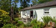 Exterior of Haverthwaite Cottage at Newby Bridge Country Caravan Park in Newby Bridge, Lake District