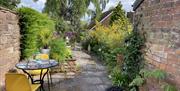 Outside Patio and Garden at North View Bed & Breakfast in Penrith, Cumbria