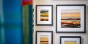 Artwork on display at The Old Courthouse Gallery in Ambleside, Lake District