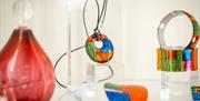Jewellery for sale at The Old Courthouse Gallery in Ambleside, Lake District