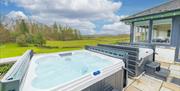 Hot Tubs at Oaks Country House at The Oaks Country Estate in Bowness-on-Windermere, Lake District