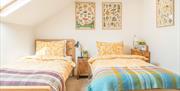 Twin Super-King Bedroom at North View Bed & Breakfast in Penrith, Cumbria