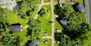 Overhead Photo of Orchard Hideaways in Penrith, Cumbria