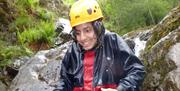 Ghyll Scrambling with Adventure Vertical in Cumbria