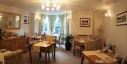 Breakfast Room at Lindisfarne House in Keswick, Lake District