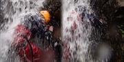 Ghyll Scrambling with Adventure Vertical in Cumbria