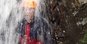 Ghyll Scrambling with Adventure Vertical in Cumbria