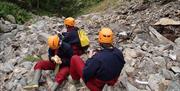 Ghyll Scrambling with Adventure Vertical in Cumbria