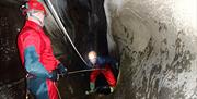 Visitor Caving with Go Cave in the Lake District, Cumbria