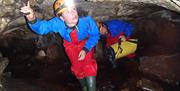 Visitor Caving with Go Cave in the Lake District, Cumbria