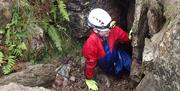 Visitor Caving with Go Cave in the Lake District, Cumbria