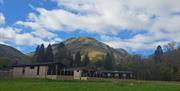 Exterior of Lodges in Springtime at The Estate in Glenridding, Lake District