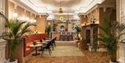 Bar at the Grange Hotel in Grange-over-Sands, Cumbria