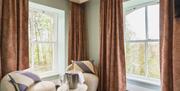 Double bedroom seating at the Grange Hotel in Grange-over-Sands, Cumbria
