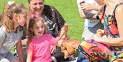 Family activities at an event held by BarrowFull in Barrow-in-Furness, Cumbria