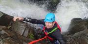 Visitors Canyoning & Ghyll Scrambling with Path to Adventure in the Lake District, Cumbria