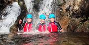 Visitors Canyoning & Ghyll Scrambling with Path to Adventure in the Lake District, Cumbria