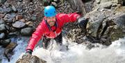 Visitors Canyoning & Ghyll Scrambling with Path to Adventure in the Lake District, Cumbria