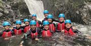 Visitors Canyoning & Ghyll Scrambling with Path to Adventure in the Lake District, Cumbria