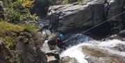 Visitors Canyoning & Ghyll Scrambling with Path to Adventure in the Lake District, Cumbria