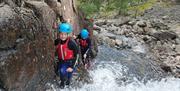 Visitors Canyoning & Ghyll Scrambling with Path to Adventure in the Lake District, Cumbria