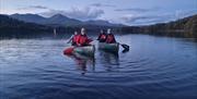 Visitors Dark Sky Canoeing & Star Gazing with Path to Adventure in the Lake District, Cumbria