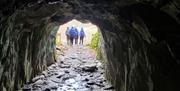 Visitors Abseiling with Path to Adventure in the Lake District, Cumbria