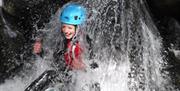 Visitor Family Gorge Walking with Path to Adventure in the Lake District, Cumbria