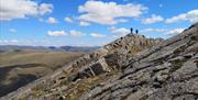 Visitors on a Guided Walk with Path to Adventure in the Lake District, Cumbria