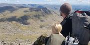 Visitors on a Guided Walk with Path to Adventure in the Lake District, Cumbria